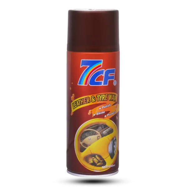 7CF Leather & Tyre Wax Dashboard Spray