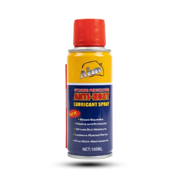 Aim Penetrating Anti-Rust Lubricant Spray 100ml – Loosens Rusted Nuts & Bolts