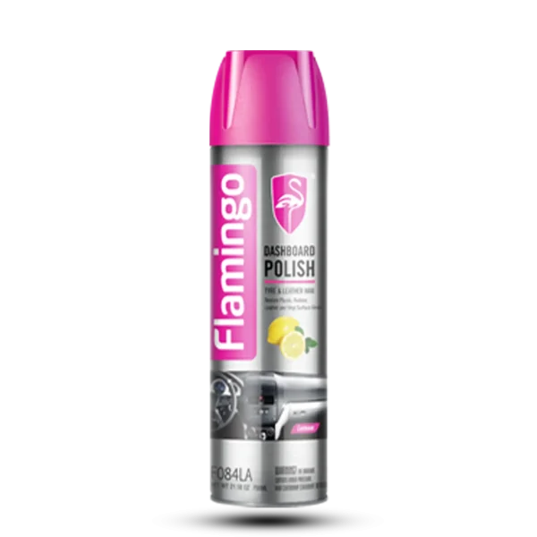 Flamingo Dashboard Polish Spray for Cars & Motorcycles
