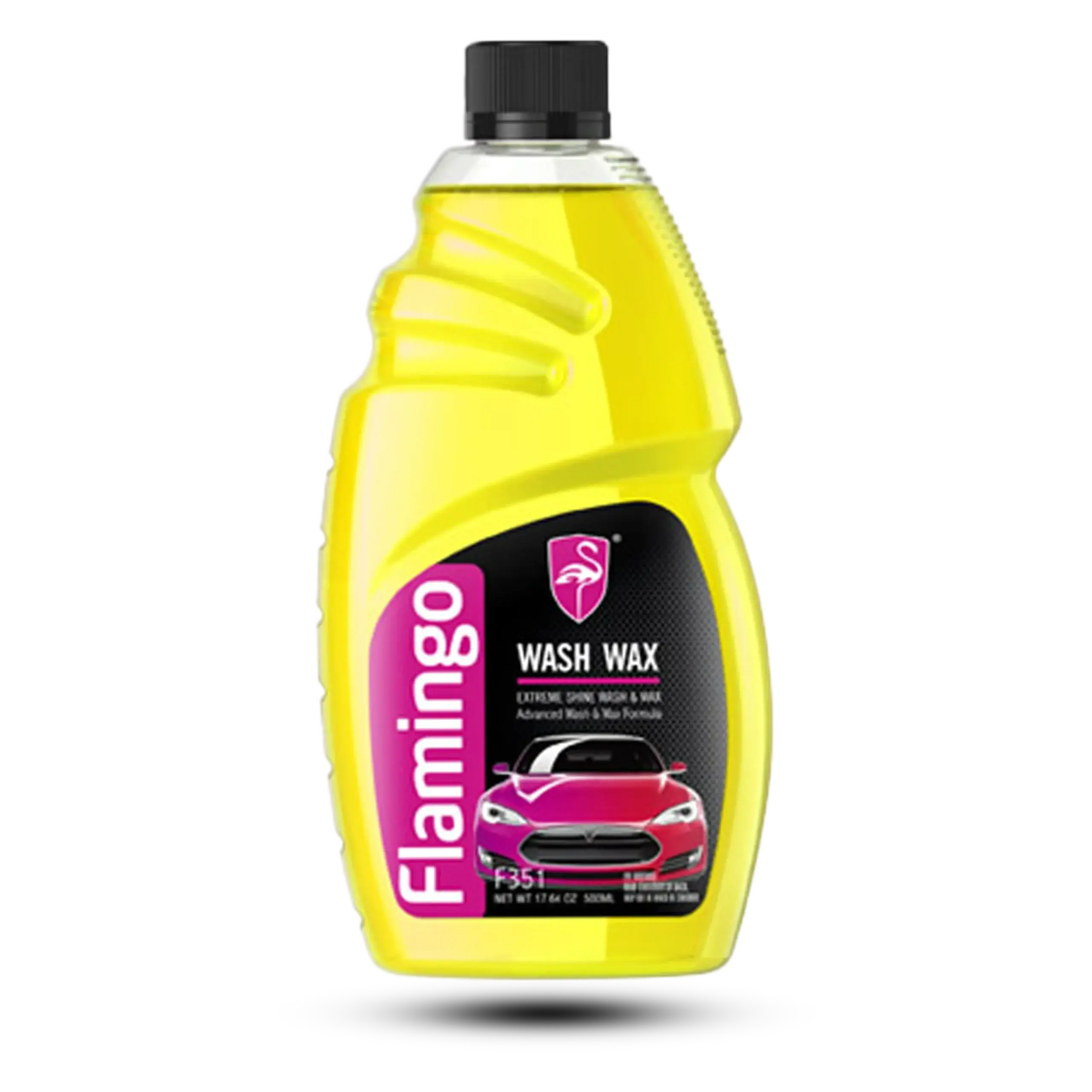 Flamingo-High-Foam-Wash-Wax-500ml-Carnauba-Enriched-Shampoo