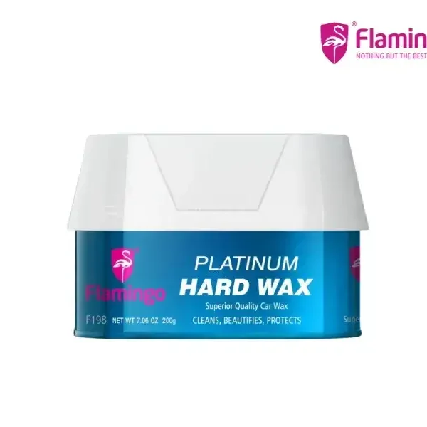 Flamingo Platinum Premium Hard Wax Polish – Scratch Resistant Car Wax