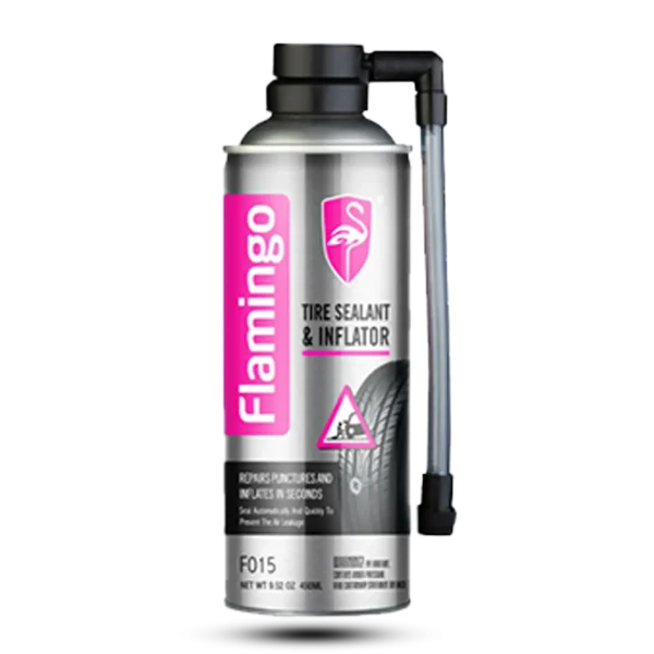 Flamingo Tubeless Tire Sealant & Inflator – Emergency Puncture Fix