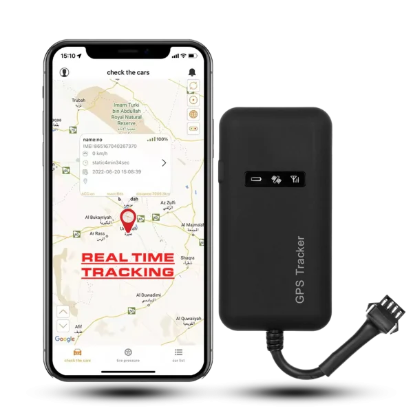 GPS Tracker with Real-Time Tracking & Engine Cutoff
