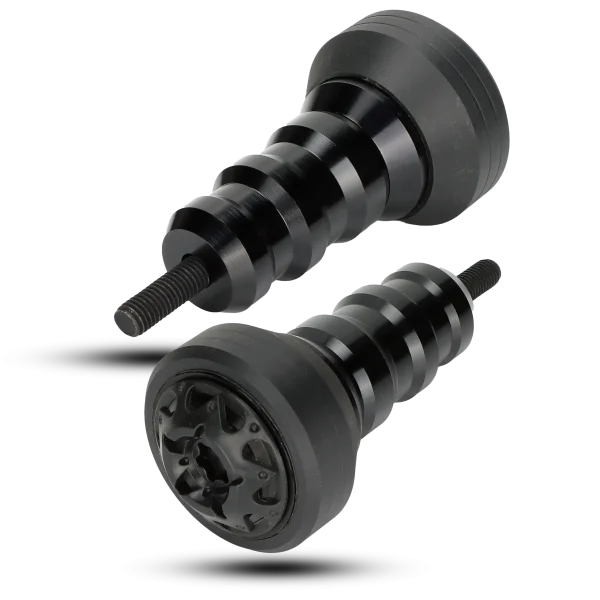 CNC Aluminum Motorcycle Frame Sliders – Heavy-Duty Crash Protectors