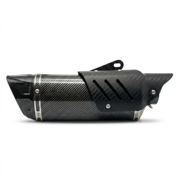 Akrapovic GP Carbon Motorcycle Exhaust – Sporty Performance & Aggressive Sound