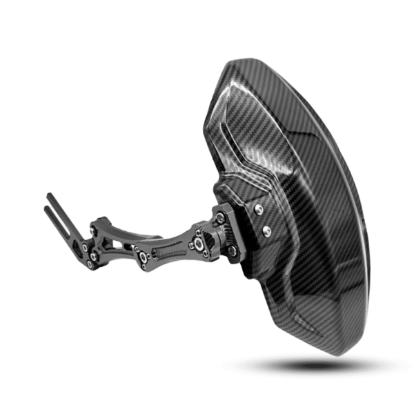 Heavy-Duty Adjustable Carbon Fiber Motorcycle Fender